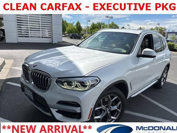 BMW X3 2020 5UXTY5C01LLT35672 image