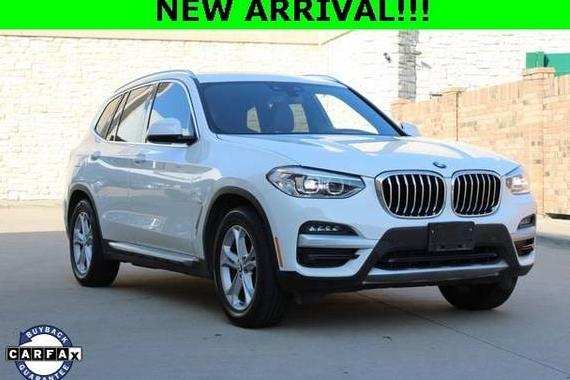 BMW X3 2020 5UXTY3C00LLU69755 image
