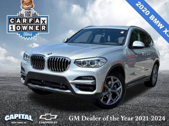 BMW X3 2020 5UXTY5C02LLT36412 image