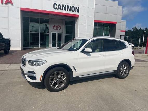 BMW X3 2020 5UXTY3C01LLE55656 image