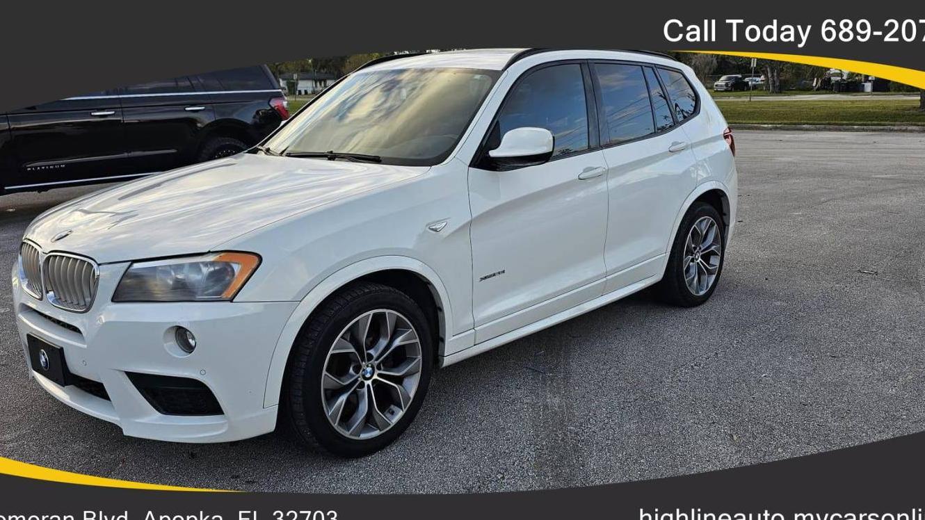 BMW X3 2013 5UXWX9C56D0A30032 image