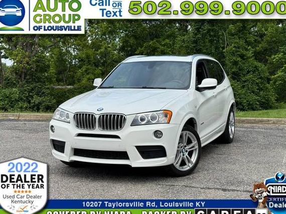 BMW X3 2013 5UXWX7C50DL982962 image