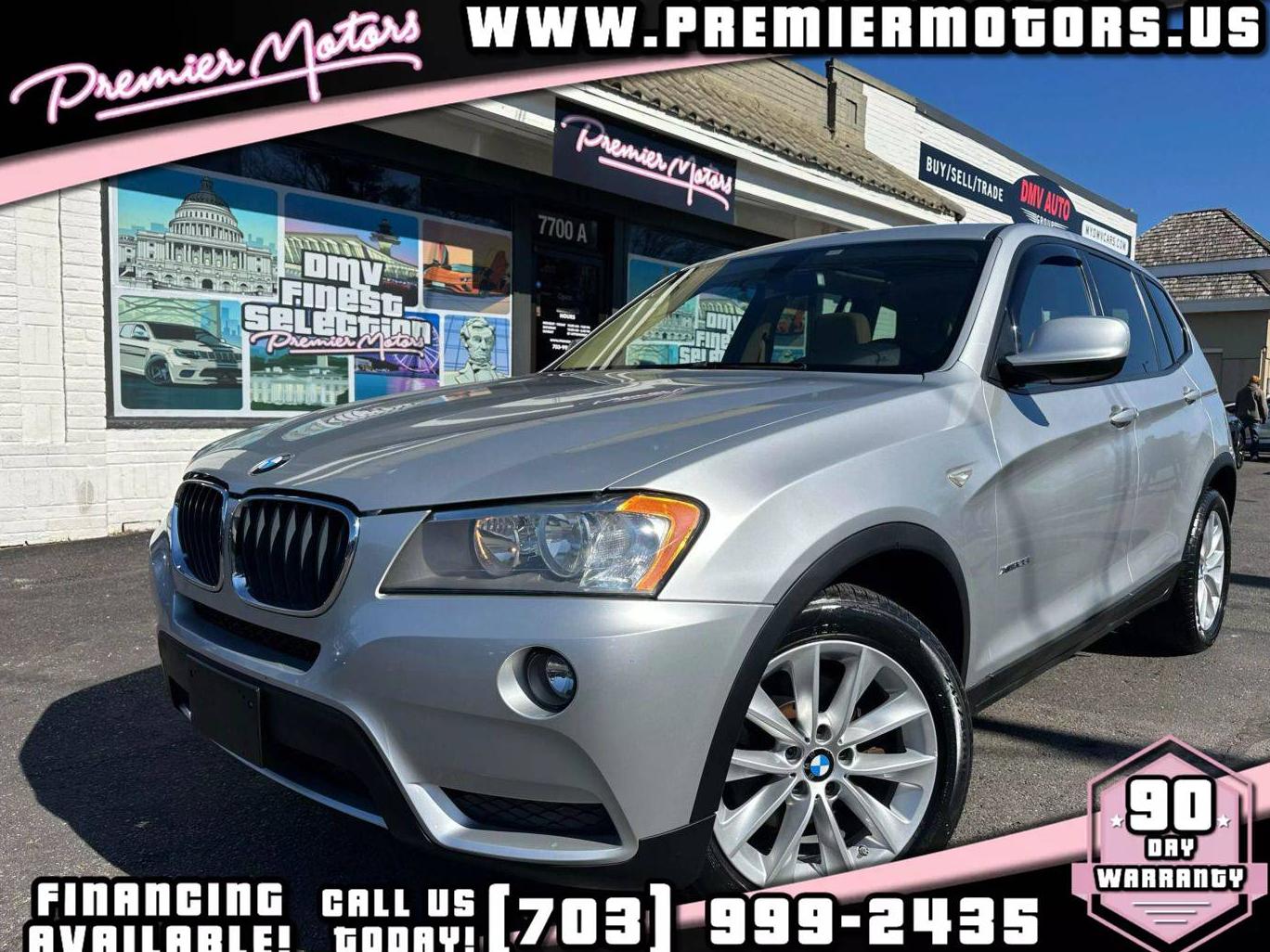 BMW X3 2013 5UXWX9C57D0A12624 image