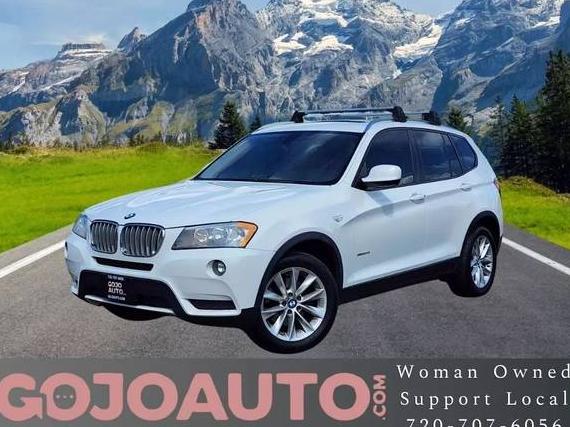 BMW X3 2014 5UXWX9C56E0D24810 image