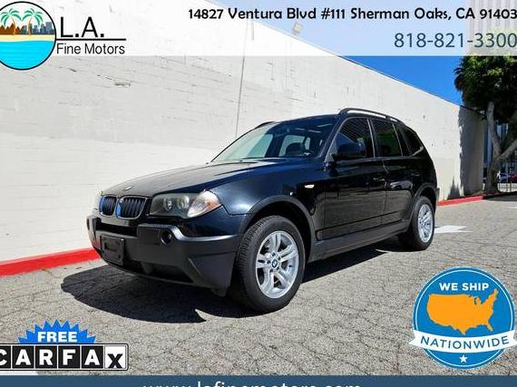 BMW X3 2005 WBXPA93405WD24509 image
