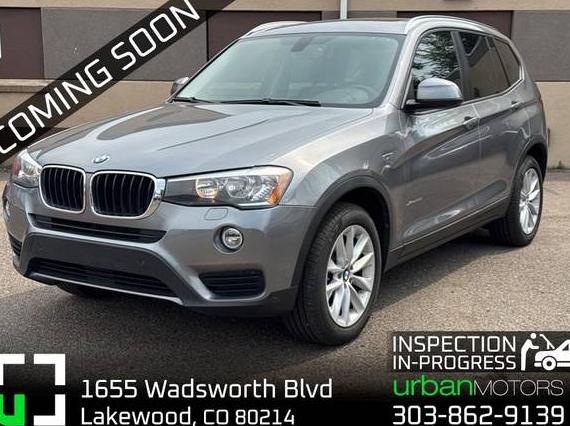 BMW X3 2015 5UXWX9C51F0D45811 image