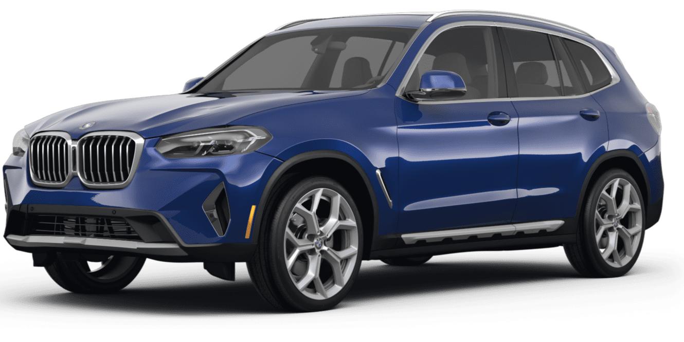 BMW X3 2022 5UX43DP01N9K48443 image