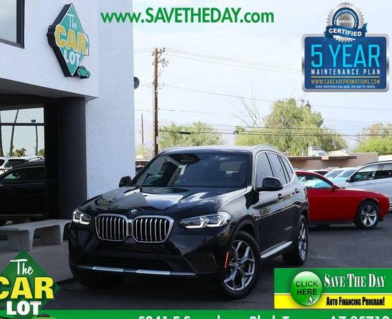 BMW X3 2022 5UX43DP03N9K88569 image