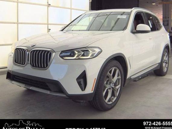 BMW X3 2022 WBX47DP09NN157243 image