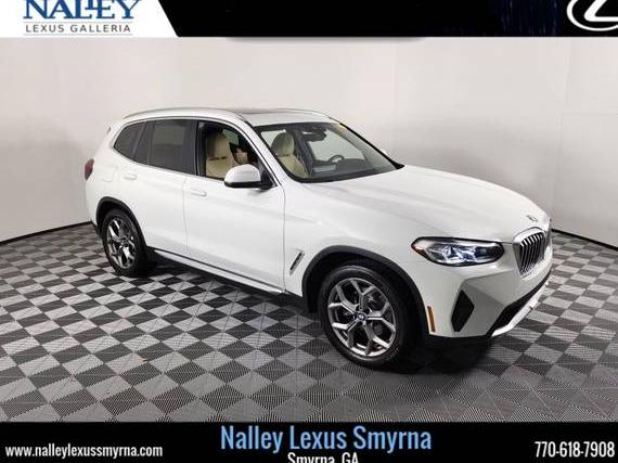 BMW X3 2022 5UX43DP00N9J37401 image