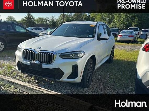 BMW X3 2022 5UX53DP08N9M16731 image