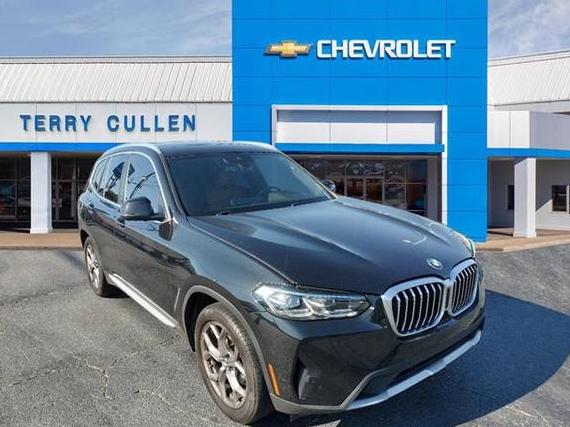 BMW X3 2022 5UX43DP04N9M82589 image