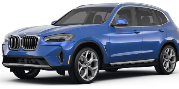 BMW X3 2022 WBX57DP00NN168622 image