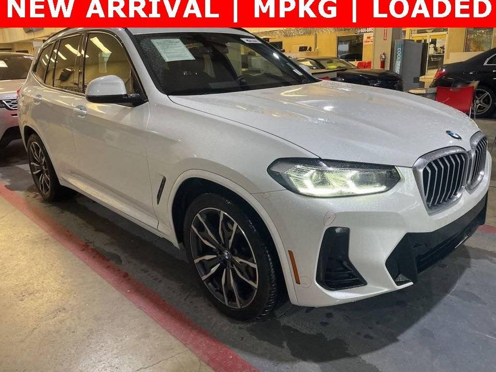 BMW X3 2022 5UX43DP05N9K52012 image