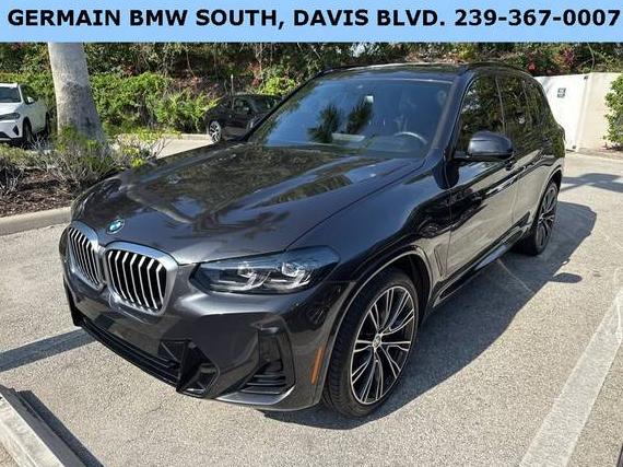 BMW X3 2022 5UX43DP09N9M38569 image