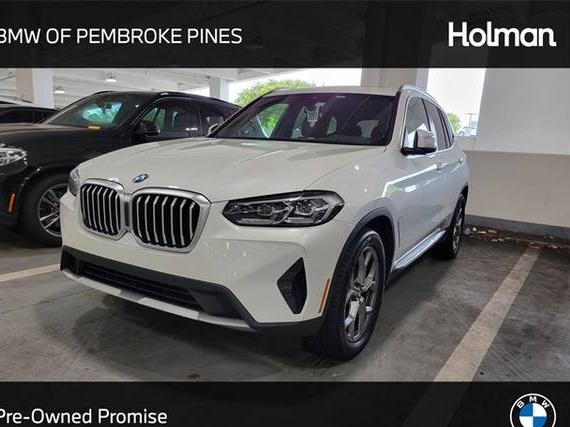 BMW X3 2022 5UX43DP06N9J81631 image BMW X3 2022 5UX43DP06N9J81631 image