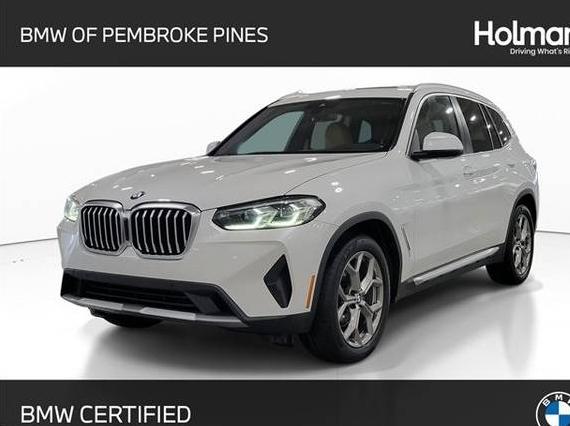 BMW X3 2022 5UX43DP04N9J29219 image