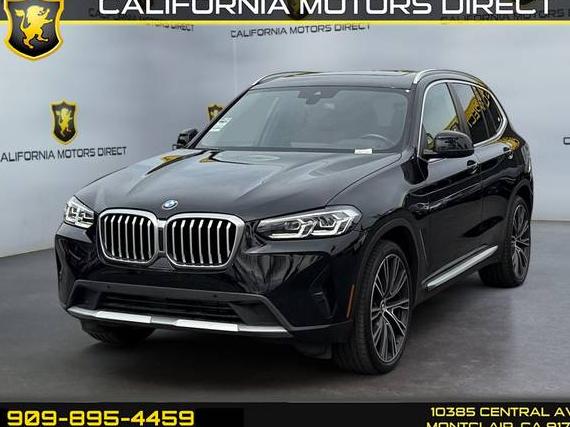 BMW X3 2022 5UX43DP01N9M83103 image