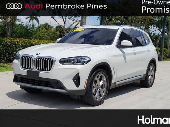 BMW X3 2022 5UX53DP08N9J21077 image