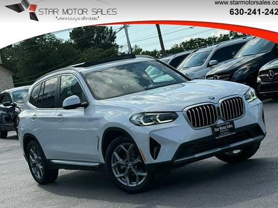 BMW X3 2022 5UX53DP01N9L45467 image