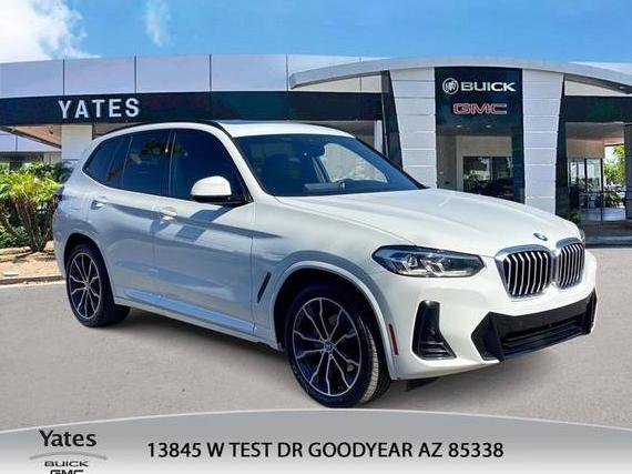 BMW X3 2022 5UX53DP03N9K37304 image