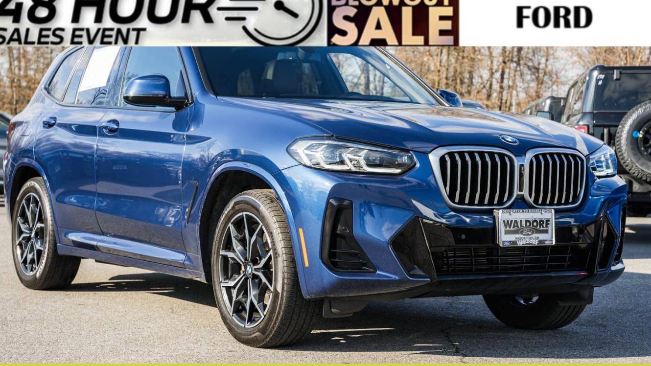 BMW X3 2022 5UX53DP03N9M67652 image