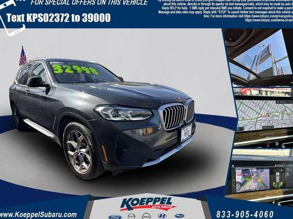 BMW X3 2022 5UX53DP04N9M30237 image BMW X3 2022 5UX53DP04N9M30237 image
