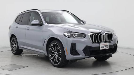 BMW X3 2022 5UX53DP09N9M09691 image