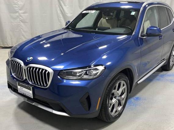 BMW X3 2022 WBX57DP00NN173349 image