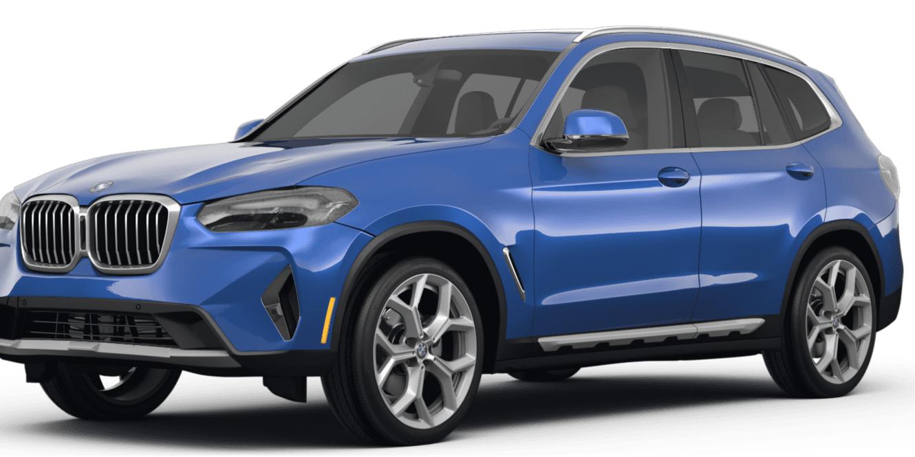 BMW X3 2022 5UX53DP04N9L55443 image