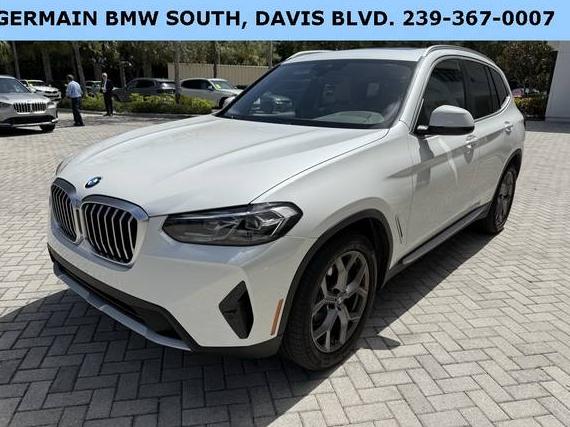 BMW X3 2022 WBX47DP00NN172603 image