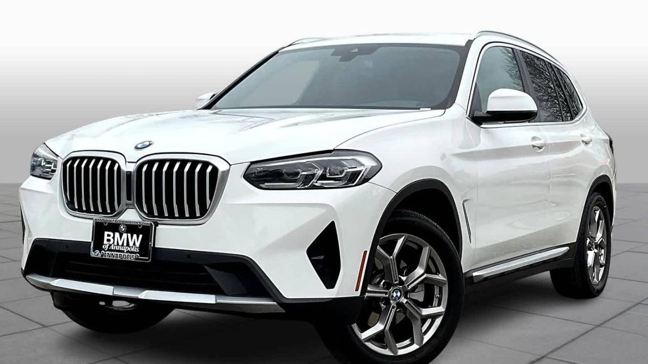 BMW X3 2022 5UX53DP03N9J20645 image