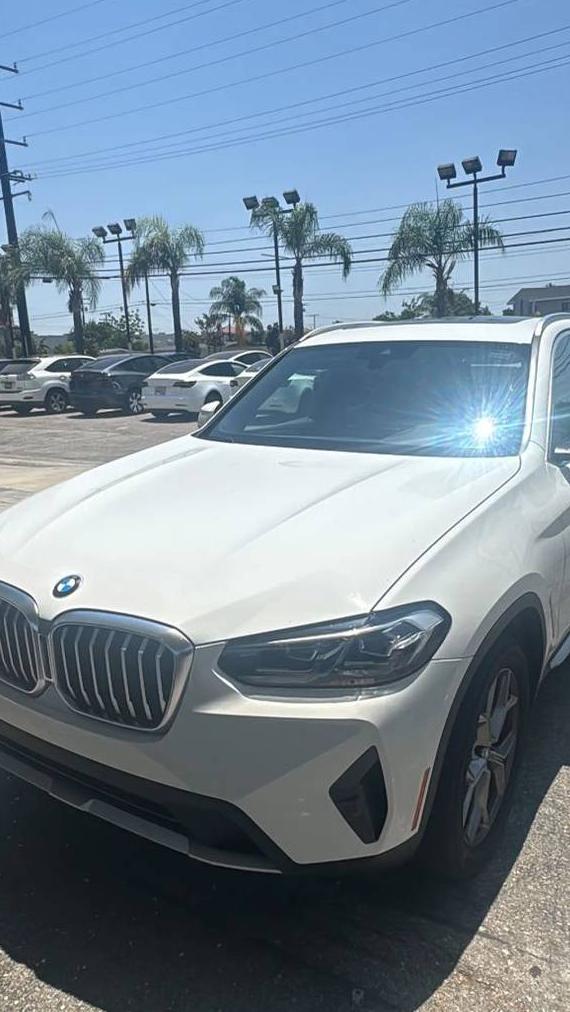 BMW X3 2022 5UX53DP08N9J41037 image