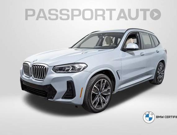 BMW X3 2022 5UX53DP06N9K83824 image
