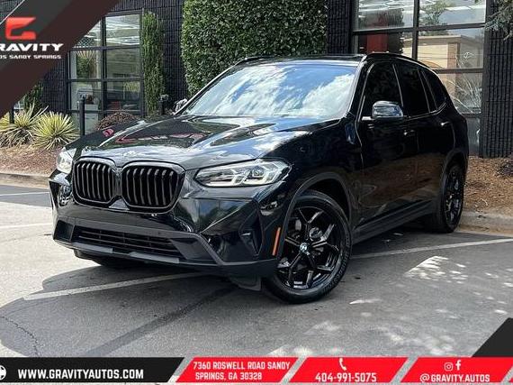 BMW X3 2022 WBX47DP07NN173389 image
