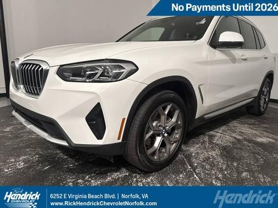 BMW X3 2022 5UX53DP08N9K58598 image