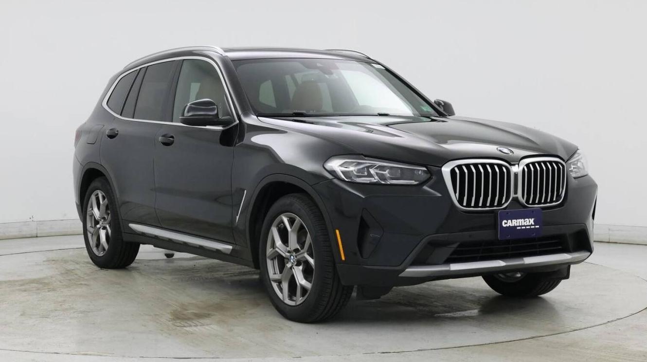 BMW X3 2022 5UX53DP08N9L35616 image