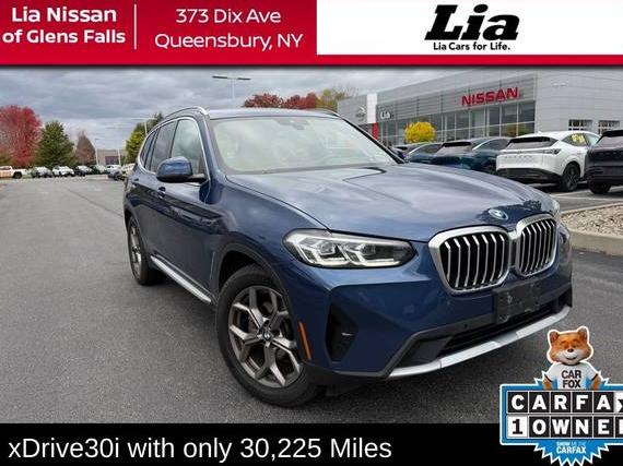 BMW X3 2022 5UX53DP03N9L88501 image