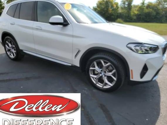 BMW X3 2022 5UX53DP09N9K99581 image BMW X3 2022 5UX53DP09N9K99581 image