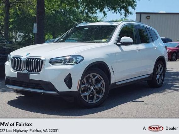 BMW X3 2022 5UX53DP03N9K59206 image