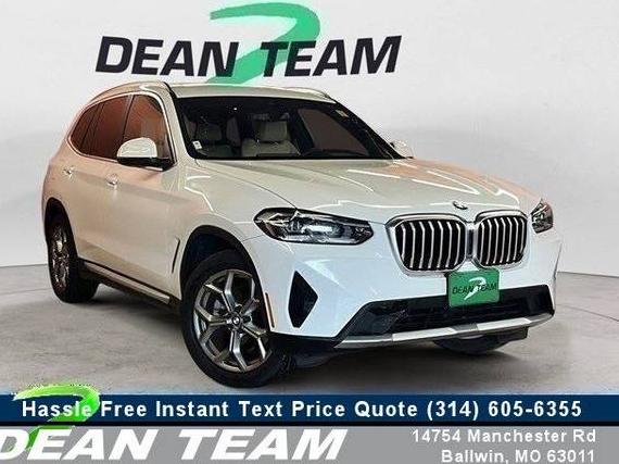 BMW X3 2022 5UX53DP08N9L12644 image