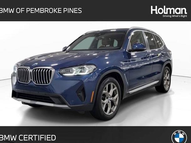 BMW X3 2022 5UX43DP00N9M38783 image