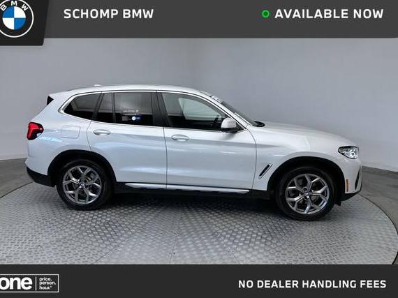 BMW X3 2022 WBX57DP08NN171932 image
