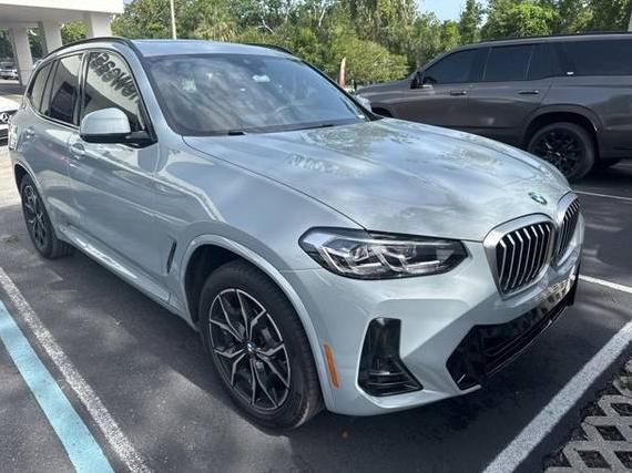 BMW X3 2022 5UX53DP02N9M83888 image