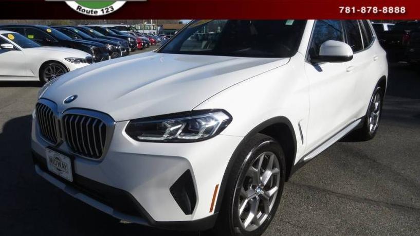 BMW X3 2022 5UX53DP04N9N10170 image