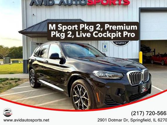 BMW X3 2022 WBX57DP00NN185193 image BMW X3 2022 WBX57DP00NN185193 image