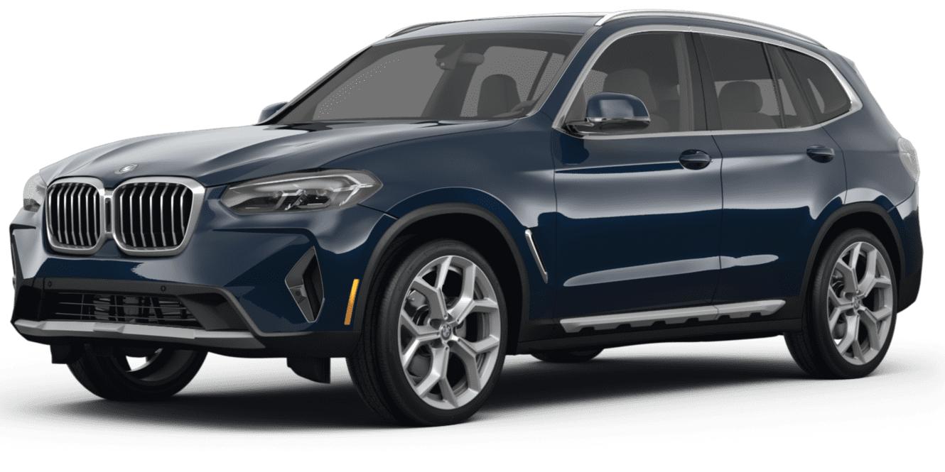 BMW X3 2022 5UX43DP07N9M55077 image