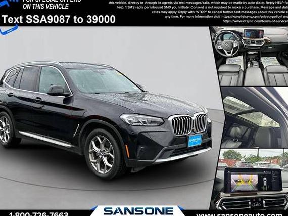 BMW X3 2022 5UX53DP05N9K69087 image