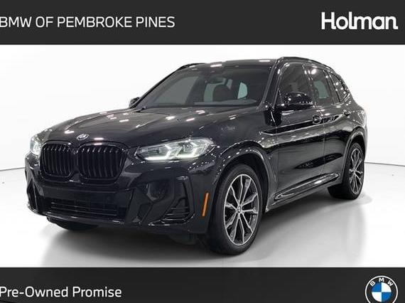 BMW X3 2022 WBX47DP00NN166008 image