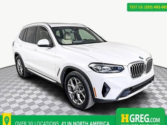 BMW X3 2022 5UX43DP04N9J75231 image BMW X3 2022 5UX43DP04N9J75231 image